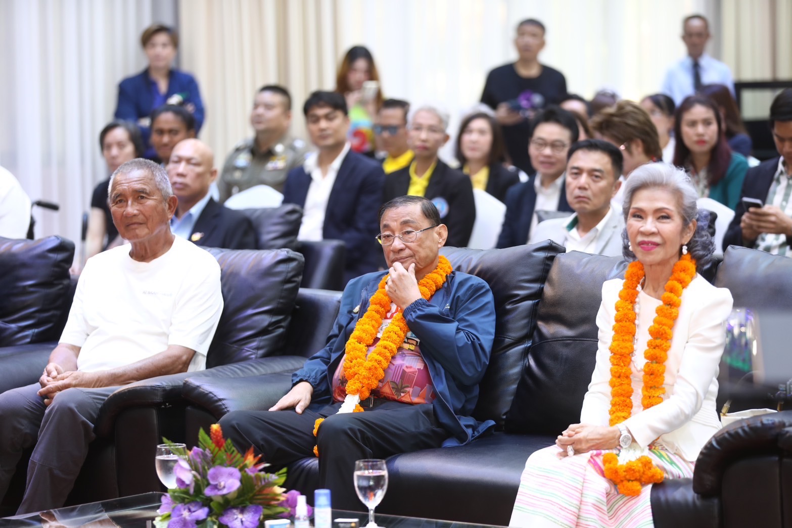 รัฐมนตรีว่าการกระทรวงการท่องเที่ยวและกีฬาเปิดเส้นทางโครงการ “ททท.ทัวร์อารยสถาปัตย์ ส่งเสริมการท่องเที่ยวเชิงสุขภาพและการท่องเที่ยวเพื่อคนทั้งมวล กรุงเทพฯ - พัทยา”ที่สวนนงนุชพัทยา