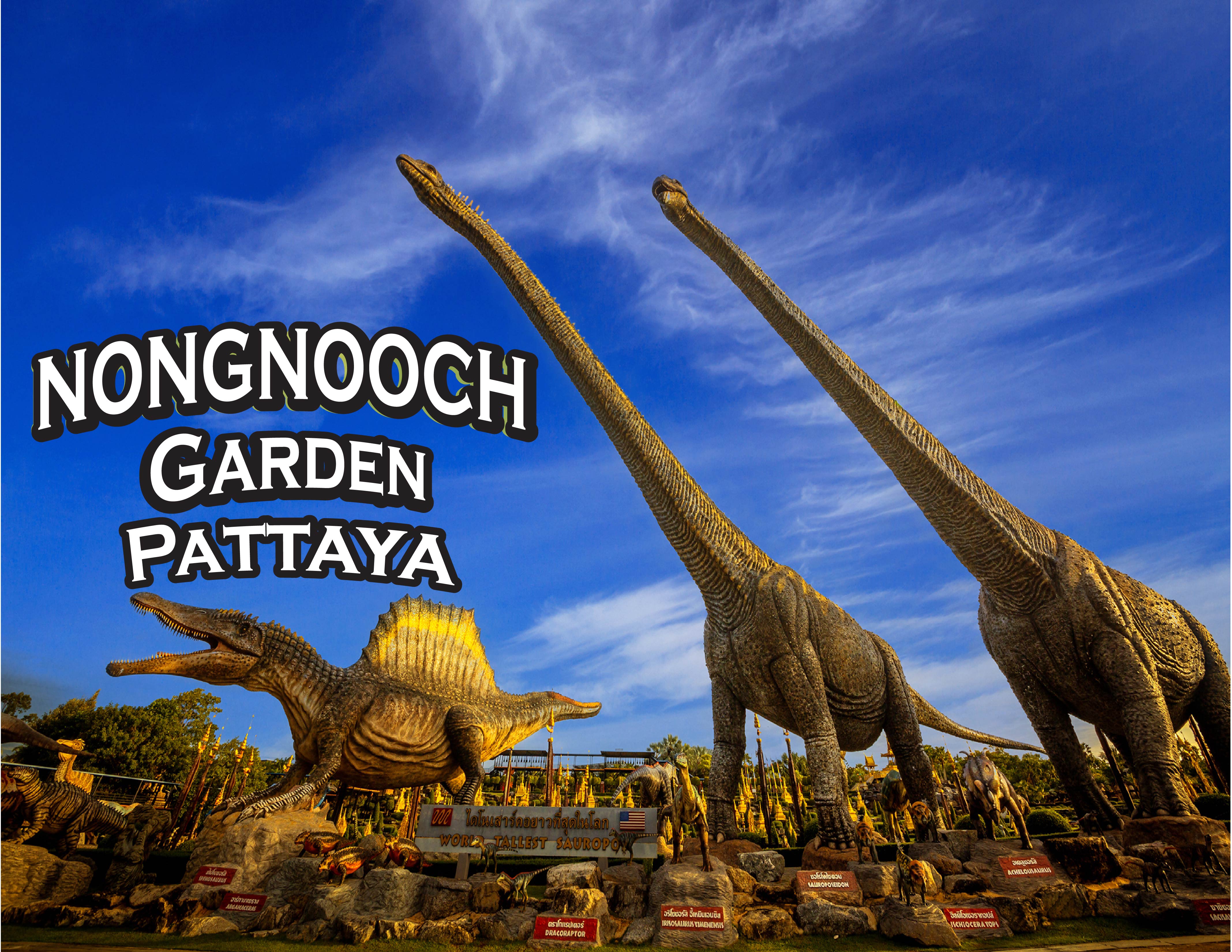 Dinosaur Avenue: The Main Highlight of Nongnooch Garden Pattaya