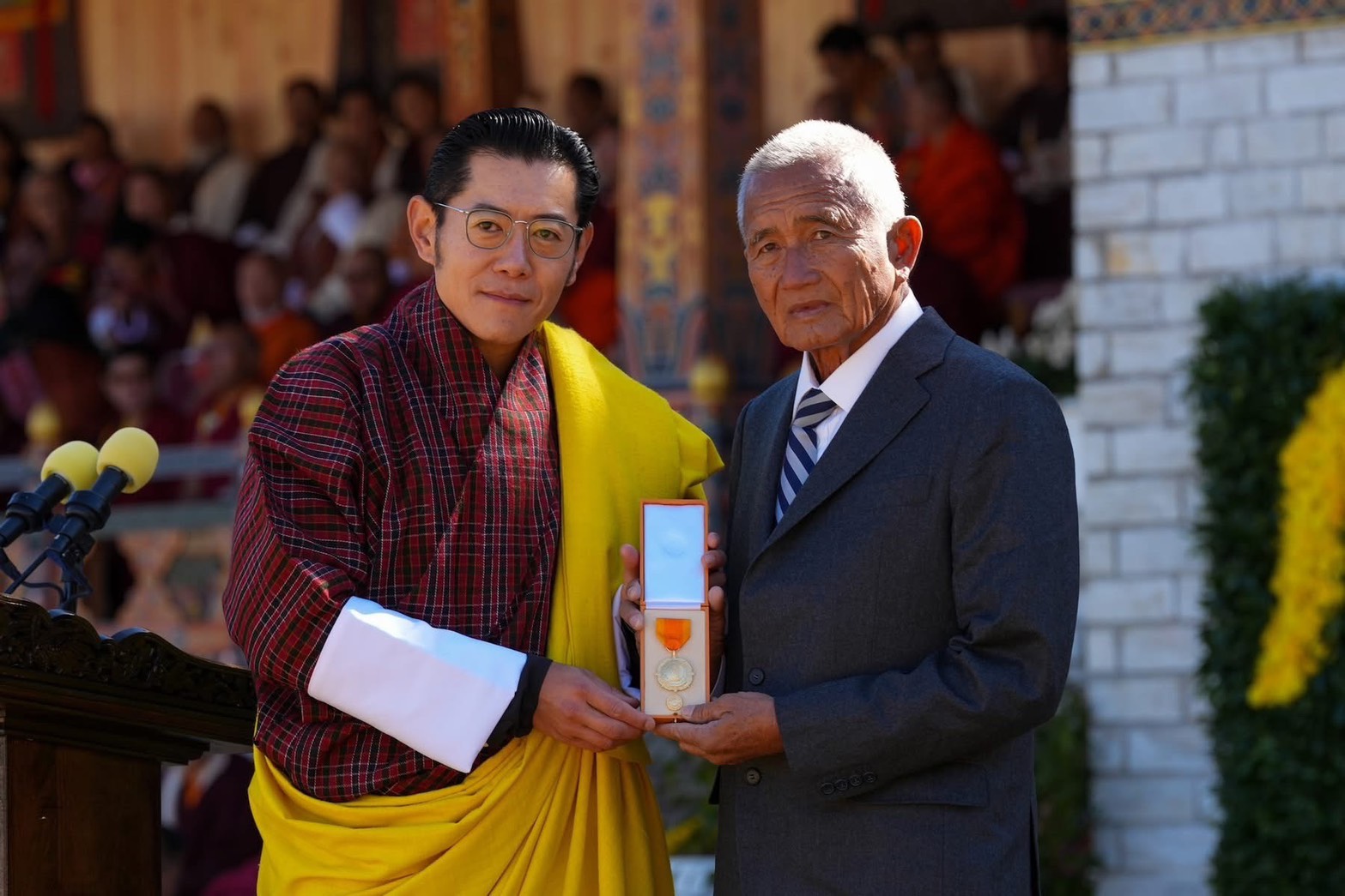 “กัมพล ตันสัจจา” ประธานสวนนงนุชพัทยา รับพระราชทานเครื่องราชอิสริยาภรณ์ภูฏาน ร่วมพิธีวันชาติภูฏานครั้งที่ 118